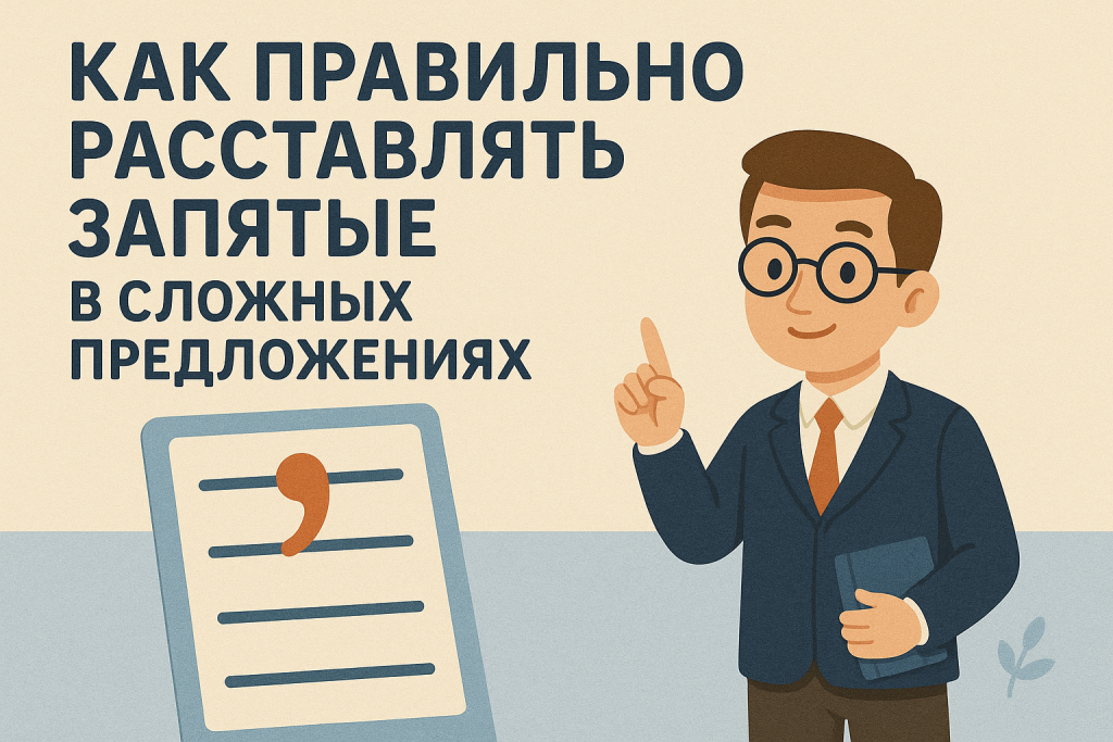 Правила расстановки запятых в сложных предложениях