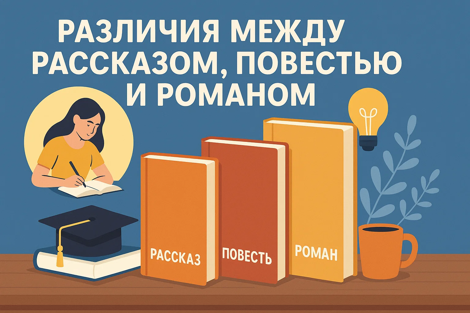 Как отличить рассказ от повести, а повесть от романа