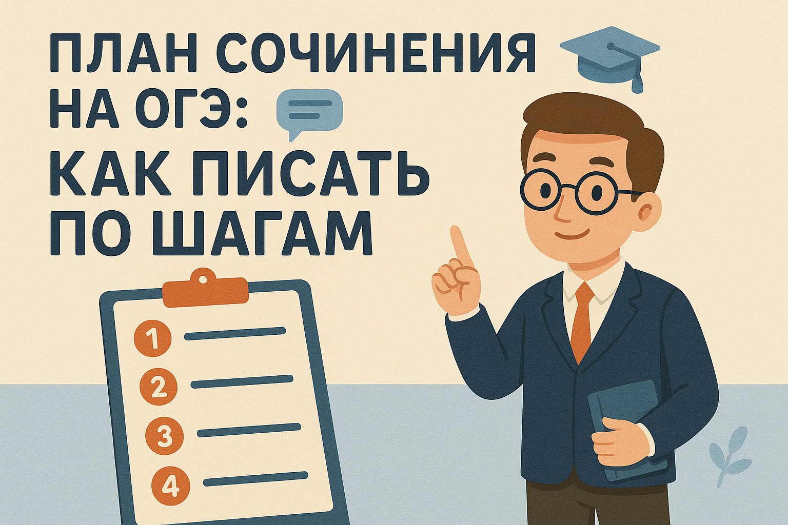 Пошаговое руководство по написанию сочинения на ОГЭ