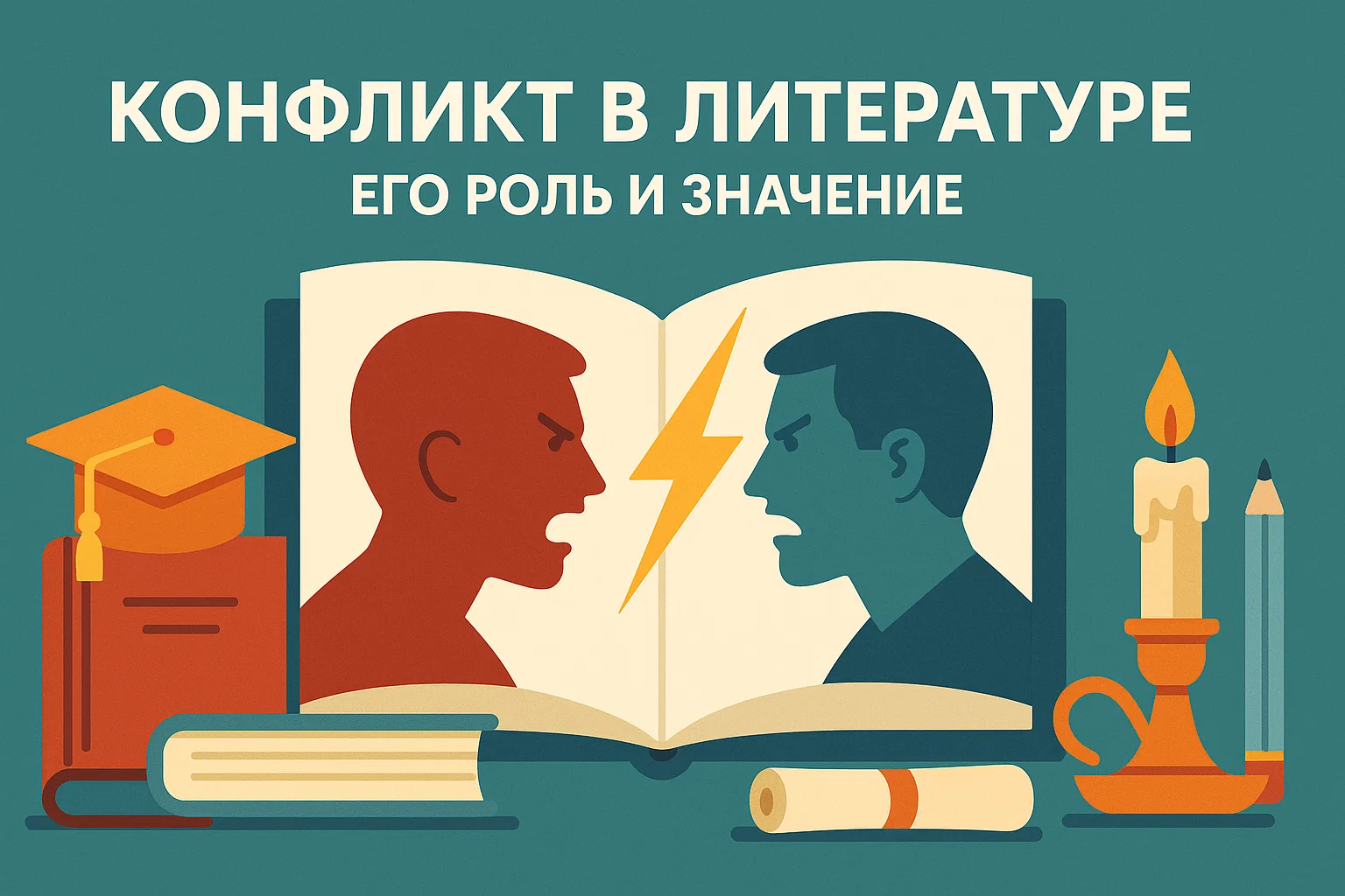 Что такое конфликт в литературном произведении и зачем он нужен